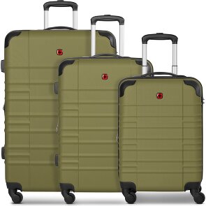 Wenger Amplar Evo 4 ruote Set di valigie 3 pezzi con piega di espansione