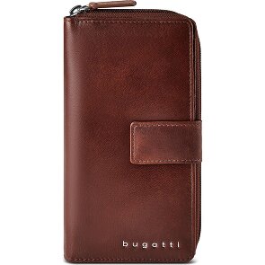 bugatti Valencia Portafoglio Protezione RFID Vera Pelle 19 cm