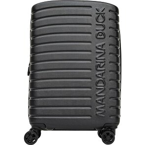 Mandarina Duck Flyduck 4 ruote Carrello della cabina 55 cm con piega di espansione Mandarina Duck Flyduck 4 ruote Carrello della cabina 55 cm con piega di espansione