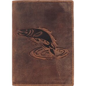 Greenburry Portadocumenti vintage in pelle 12 cm