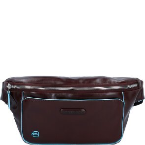 Piquadro Marsupio quadrato blu in pelle 29 cm