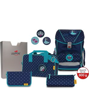 DerDieDas Set di borse per la scuola ErgoFlex Buttons 5 pezzi. DerDieDas Set di borse per la scuola ErgoFlex Buttons 5 pezzi.