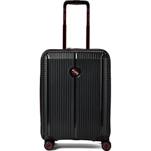 Polestream Paris 4 ruote Carrello della cabina 55 cm con piega di espansione