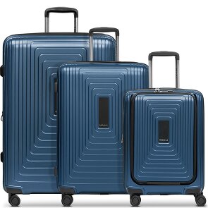Redolz Essentials 14 4 ruote Set di valigie 3 pezzi con piega di espansione