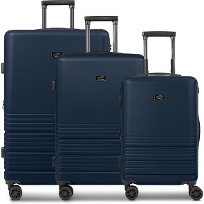 camel active Hanoi 4 ruote Set di valigie 3 pezzi con piega di espansione