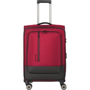 Travelite Crosslite 5.0 4 ruote Carrello M 66 cm con piega di espansione
