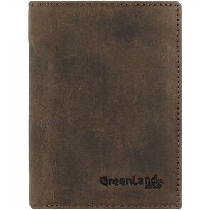 Greenland Nature Portafoglio RFID in pelle 9 cm