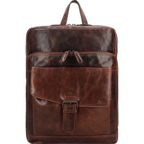 Greenburry Rugged Zaino da lavoro Pelle 39 cm Scomparto per laptop