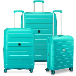 MODO by Roncato Starlight 3.0 4 ruote Set di valigie 3 pezzi con piega di espansione