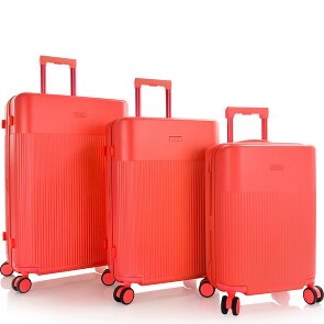 Heys HiLite 4 ruote Set di valigie 3 pezzi con piega di espansione