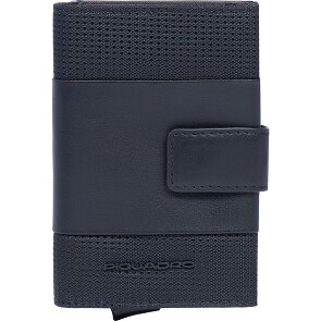 Piquadro PQ-Earth Custodia per carta di credito Protezione RFID Vera Pelle 6.5 cm