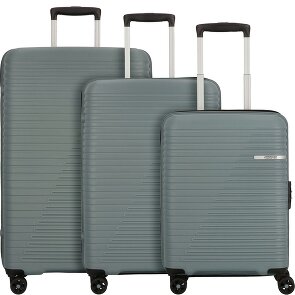 American Tourister Liftoff 4 ruote Set di valigie 3 pezzi con piega di espansione American Tourister Liftoff 4 ruote Set di valigie 3 pezzi con piega di espansione