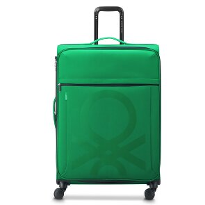 Delsey Paris x United Colors of Benetton Colour Block Trolley a 4 ruote da 77 cm con piega ad espansione