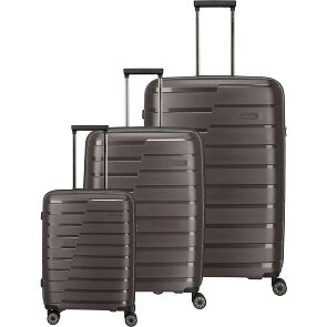 Travelite Air Base 4 ruote Set di valigie 3 pezzi con piega di espansione Travelite Air Base 4 ruote Set di valigie 3 pezzi con piega di espansione