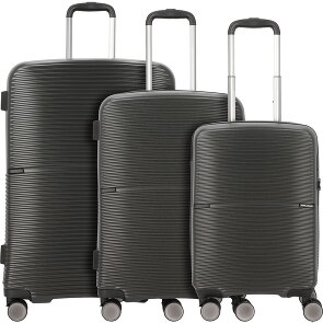 Worldpack San Francisco 4 ruote Set di valigie 3 pezzi