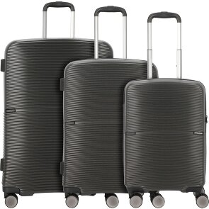 Worldpack San Francisco 4 ruote Set di valigie 3 pezzi