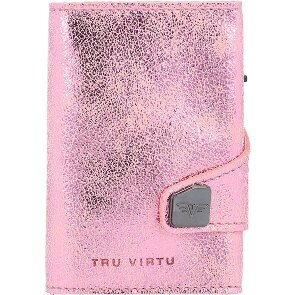 Tru Virtu Custodia per carte di credito RFID in pelle 6,5 cm