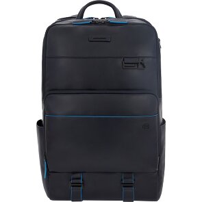 Piquadro Blue Square Revamp Zaino da lavoro Protezione RFID Pelle 43 cm Scomparto per laptop