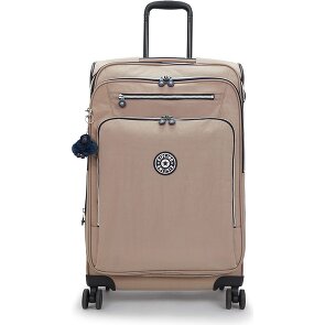 Kipling Basic 4 ruote Carrello M 68 cm con piega di espansione
