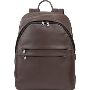 DuDu New York Zaino da giorno Vera Pelle 41 cm Vano porta PC