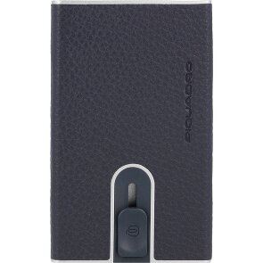 Piquadro Modus Custodia per carta di credito Protezione RFID Vera Pelle 6 cm