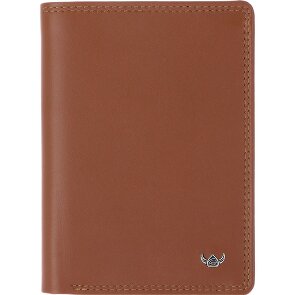 Golden Head Polo Identity Card Case RFID in pelle 9 cm