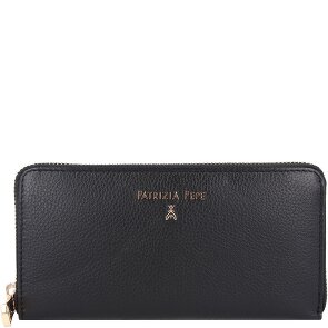 Patrizia Pepe Portafoglio Essentials in pelle 19 cm Patrizia Pepe Portafoglio Essentials in pelle 19 cm
