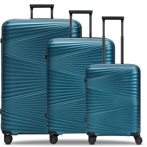 Pactastic Collection 02 THE THREE SET 4 ruote Set di valigie 3 pezzi