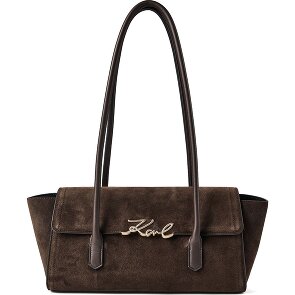 Karl Lagerfeld Signature Borsa a spalla Vera Pelle 34 cm