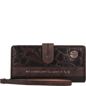 Anekke Shoen Brown Portafoglio Protezione RFID 19 cm Anekke Shoen Brown Portafoglio Protezione RFID 19 cm