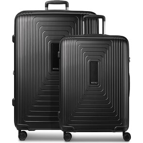 Redolz Set di valigie Essentials 14 a 4 ruote M+L espandibile
