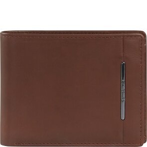Samsonite Eluxe Veg Portafoglio Protezione RFID Vera Pelle 11 cm