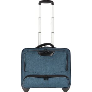 Dermata 2 ruote Carrello business 41 cm Scomparto per laptop