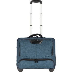 Dermata 2 ruote Trolley business 41 cm Vano porta PC