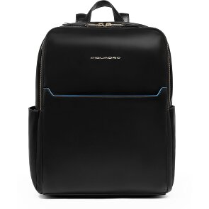 Piquadro Blue Square Zaino da giorno Protezione RFID Pelle 37 cm Scomparto per laptop