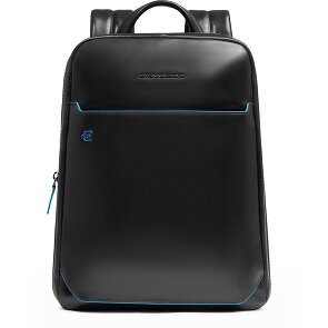 Piquadro Blue Square Zaino da giorno Protezione RFID Pelle 37 cm Scomparto per laptop