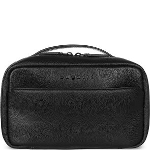 bugatti Black Borsa da toilette Pelle 21 cm