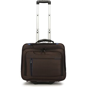 Dermata Trolley business a 2 ruote 42 cm Scomparto per laptop