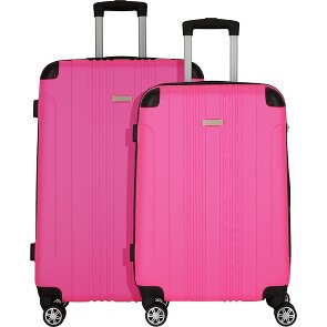 Nowi Lugano 4 ruote Set di valigie 2 pezzi