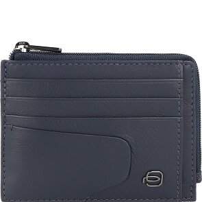 Piquadro Akron Custodia per carta di credito Protezione RFID Pelle 11.5 cm