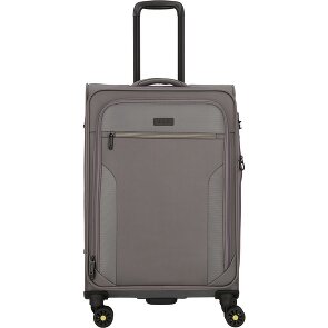 d&n Travel Line 9704 4 ruote Carrello M 68 cm con piega di espansione