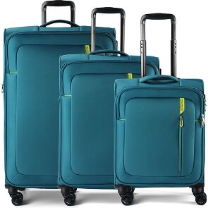 American Tourister Nitestream 4 ruote Set di valigie 3 pezzi con piega di espansione