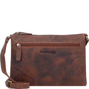 Greenland Nature Montenegro Borsa a tracolla RFID in pelle 28 cm