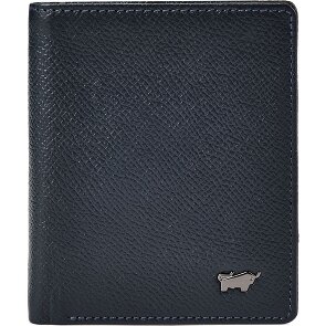 Braun Büffel Robin Custodia per carta di credito Protezione RFID Vera Pelle 8 cm