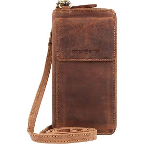 Greenburry Custodia per cellulare vintage RFID in pelle 8 cm