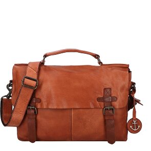 Harbour 2nd Ashton Messaggero Vera Pelle 25 cm Vano porta PC