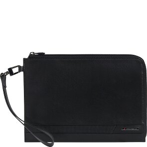 Samsonite Pro-Dlx 6 Borsa da uomo Protezione RFID Vera Pelle 21 cm