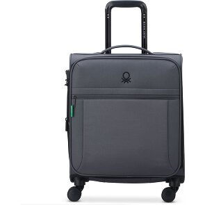 Delsey Paris x United Colors of Benetton BE Trolley da cabina a 4 ruote da 55 cm con piega elastica