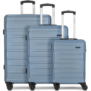 Worldpack New York 2.0 4 ruote Set di valigie 3 pezzi
