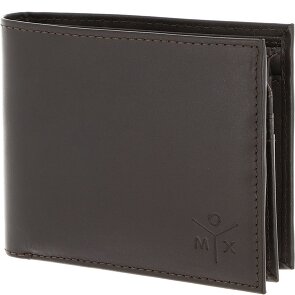 oxmox Leather Portafoglio Protezione RFID Vera Pelle 10 cm